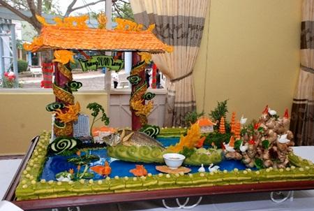 Sản phẩm sau giờ học Kỹ thuật Chế biến Món ăn.