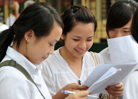 Thông tin tuyển sinh 2013: Danh sách môn thi các khối
